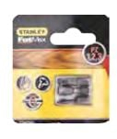 Изображение Stanley Kocówki wkrtarskie PZ1,2,3/25 3szt. - STA62043