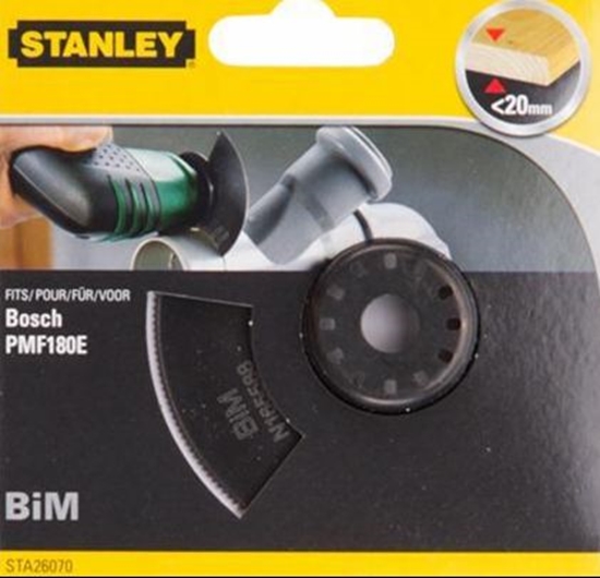 Picture of Stanley Pia segmentowa BIM fi85mm do rónych materiaów - STA26070