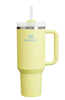 Picture of Stanley Thermos mug with straw The Quencher H2.O FlowState Tumbler 1.18L pomelo yellow-green