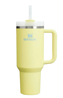 Изображение Stanley Thermos mug with straw The Quencher H2.O FlowState Tumbler 1.18L pomelo yellow-green