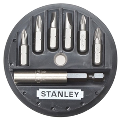 Picture of Stanley Zestaw kocówek 1/4" 2 paskie 2Ph 2Pz + uchwyt 68-737