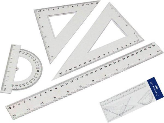 Picture of Starpak Komplet geometryczny 4 elementy (174932)