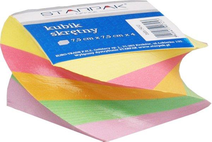 Attēls no Starpak Kostka skrtna kolorowa 75x75x40 (154143)