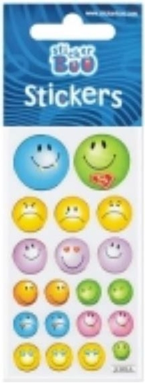 Picture of Starpak Naklejka 66x180 Emotikony silver 101526