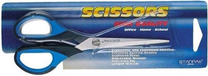 Attēls no Starpak Noyczki 16,5cm gumowan rczk