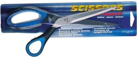 Picture of Starpak Noyczki 25,4cm gumowan rczk blister - 155248