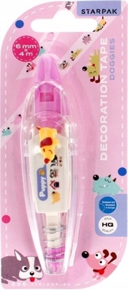 Attēls no Starpak TASMA DEKOR SPRZYL PIESKI 6MM/4M B/C 12/432 PG