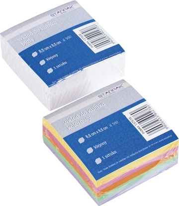 Attēls no Starpak Wkad Do Kubika Biay Klejony 85x85 mm (00605)