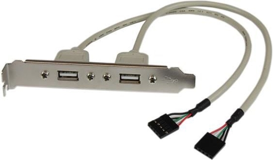 Picture of StarTech Panel tylni modu 2x USB-A (USBPLATE)