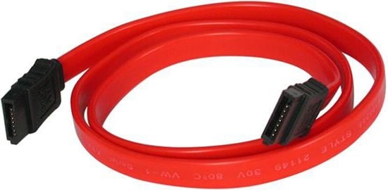 Picture of StarTech SATA - SATA, 0.6m, Czerwony (SATA24)