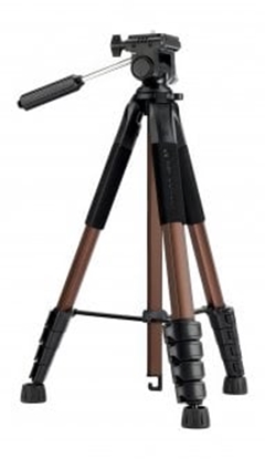 Picture of Statyw Statyw video K&F Concept S255A3 z gowic BV01 i uchwytem na telefon - brzowy