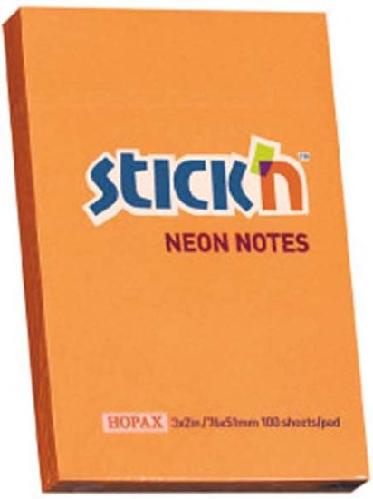 Picture of Stickn NOTES SAMOP.STICK N 76X51MM POMA.NEON. - 21160