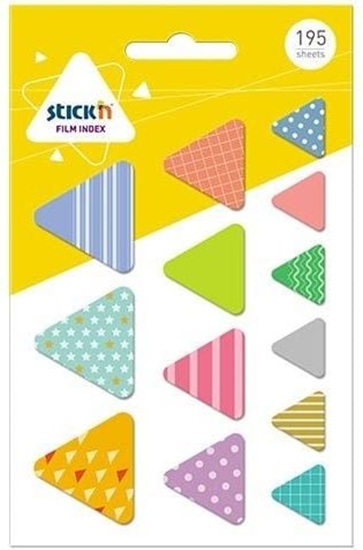 Picture of Stickn Zakadki indeksujce ksztaty Trójkty