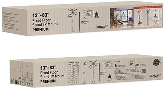 Picture of Stojak podogowy TV 13-86" do 56kg regulowany przykrcany