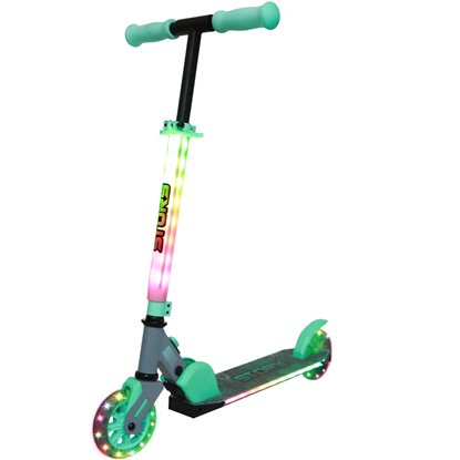 Attēls no Story Everything Led Kinds salokāms bērnu skrejritenis  pelēks/piparmētru