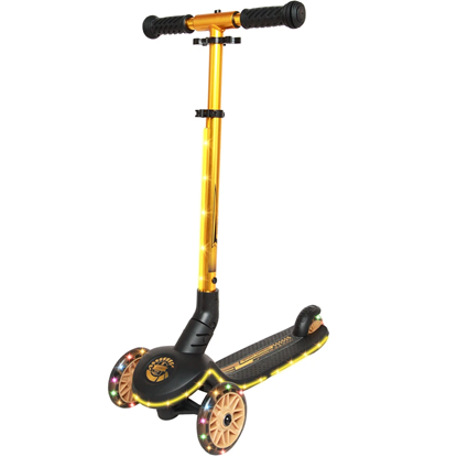 Изображение Story Party trīsriteņu LED bērnu skrejritenis Zelta