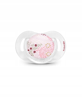 Picture of Suavinex 308935-SMOCZEK fizjologiczny SX PRO SILIKONOWY 18M RÓOWY POETRY