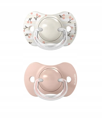 Picture of Suavinex 309055-SMOCZEK fizjologiczny SX PRO 0-6M 2SZT RÓOWY BIRDIES