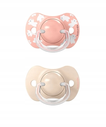 Picture of Suavinex 309064-SMOCZEK fizjologiczny SX PRO 6-18M 2SZT RÓOWY WILD&FREE