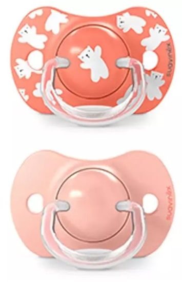 Изображение Suavinex 309070-SMOCZEK Fizjologiczny SX PRO 18M 2SZT RÓÓWY WILD&FREE