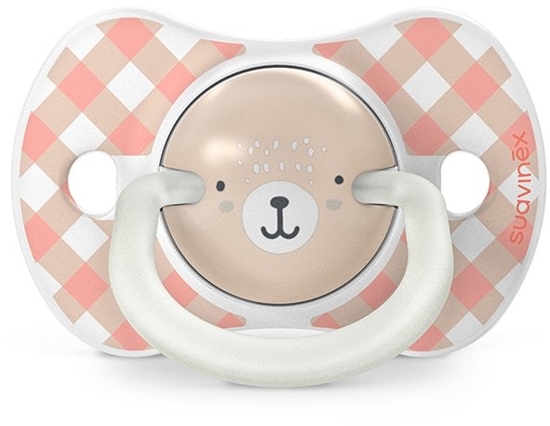 Изображение Suavinex 309100-SMOCZEK Fizjologiczny SX PRO 6-18M 2SZT WIECCY RÓOWY WILD&FREE
