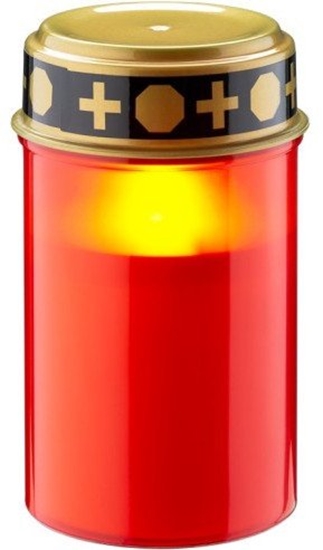 Picture of Subito Znicz LED, czerwony - Wersja kolorystyczna czerwony-zoty