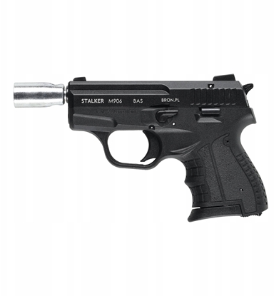 Attēls no Suchawki STALKER Pistolet hukowy alarmowo sygnaowy M906 BAS kal. .22 Long Blank (6 mm) Czarny