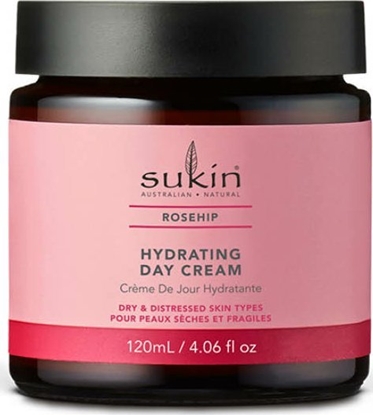 Изображение Sukin Nawilajcy krem do twarzy na dzie Rosehip Hydrating Day Cream 120ml
