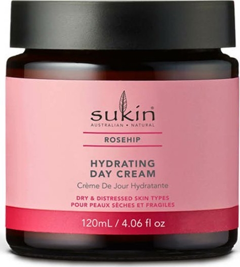 Изображение Sukin Nawilajcy krem do twarzy na dzie Rosehip Hydrating Day Cream 120ml