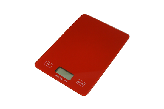 Picture of Svari virtuves digitālie 5kg sarkani