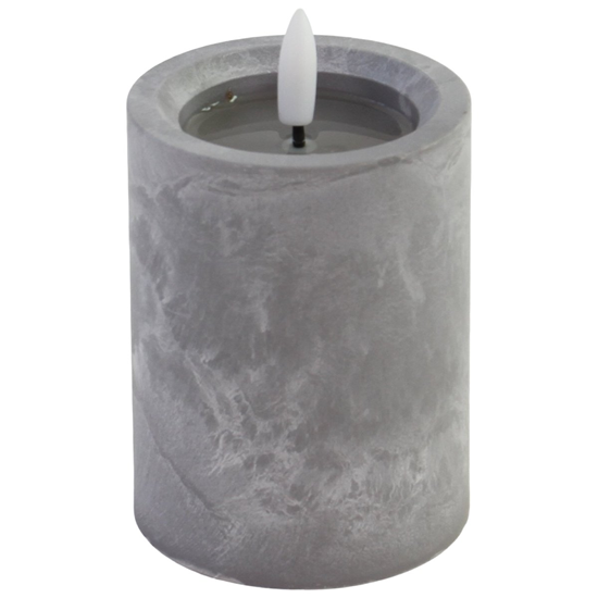 Picture of Svece LED 7.5x12cm, akmens efektu