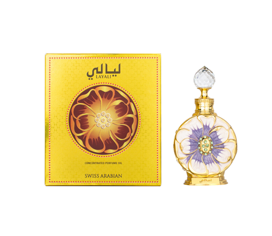 Picture of Swiss Arabian Layali Perfume oil CPO 15 ml Tester