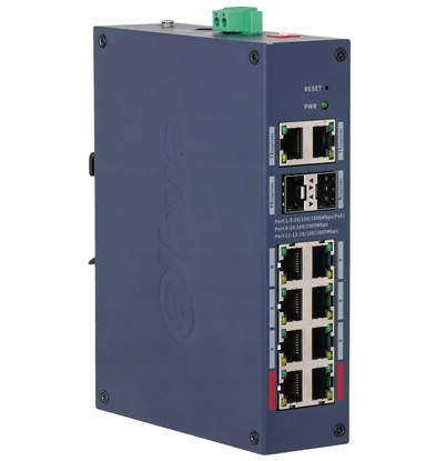 Attēls no Switch Dahua Technology ZARZDZALNY SWITCH PRZEMYSOWY POE CHS4212-8GT-110 8-PORTOWY SFP