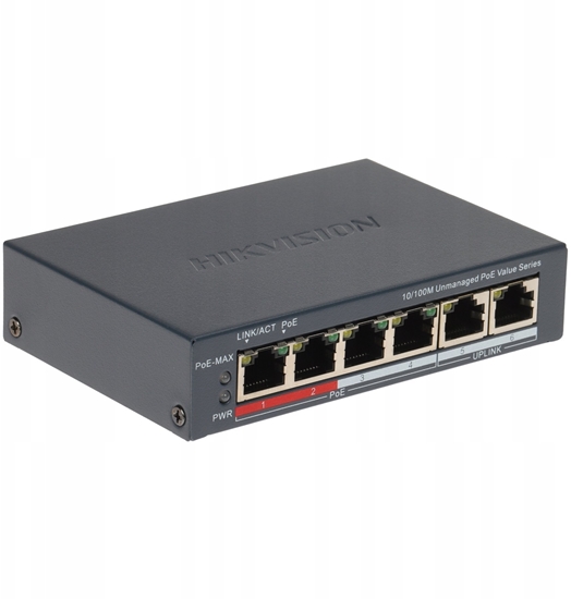 Picture of Switch Hikvision Switch DS-3E0106P-E/M(B)