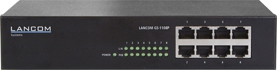 Picture of Switch LANCOM Systems GS-1108P (61430)