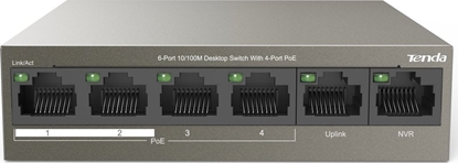 Picture of Switch Tenda TEF1106P-4-63W