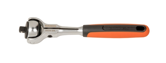 Picture of Swivel head ratchet 1/4" 149mm