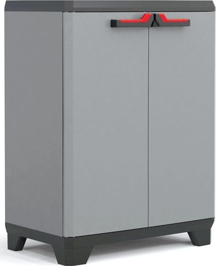 Picture of Szafa ogrodowa Keter Szafka do przechowywania Stilo, szaro-czarna, 90 cm