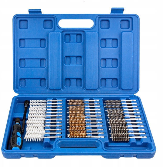 Picture of SZCZOTKI DO CZYSZCZENIA GNIAZD WTRYSKIWACZY 38el. / SILVER