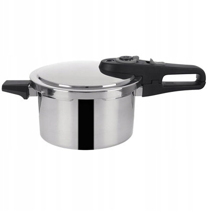 Attēls no Szybkowar Cinieniowy Stalowy 4 L ORION WIND Indukcja Wygodne Zamykanie