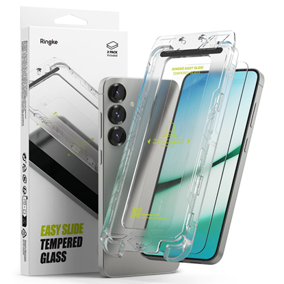 Picture of SZKO HARTOWANE RINGKE EASY SLIDE 2-PACK GALAXY S25 CLEAR