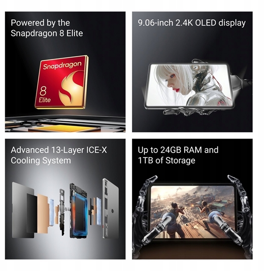 Picture of Tablet REDMAGIC Astra 12/256GB (Starfrost)