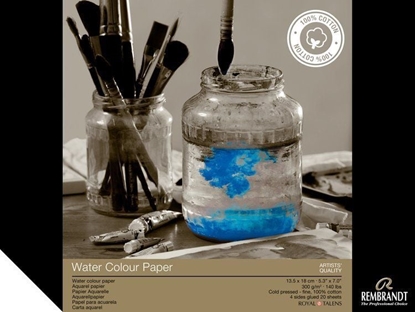 Picture of Talens Blok do malowania 13x18cm 20k biay