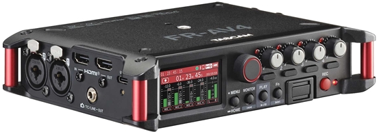 Picture of Tascam FR-AV4 - Przenony rejestrator dwiku z 4 kanaami