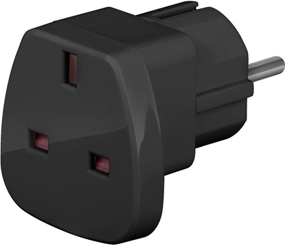 Attēls no Techly Adapter zasilania UK/EU 13A, UK/BS - CEE 7/7 - 942716