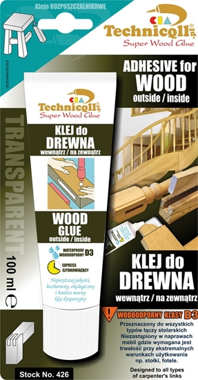 Изображение Technicqll Klej do drewna 100ml R-426