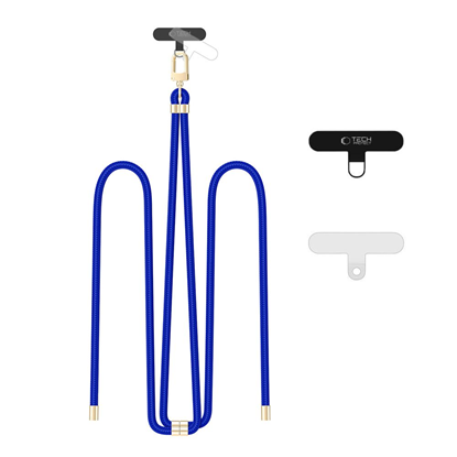 Attēls no TECH-PROTECT C7S ROPE CROSSBODY STRAP COBALT BLUE|