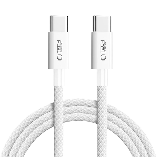 Изображение Kabel USB Tech-Protect USB-C - USB-C 2 m Szary (5906302380916)