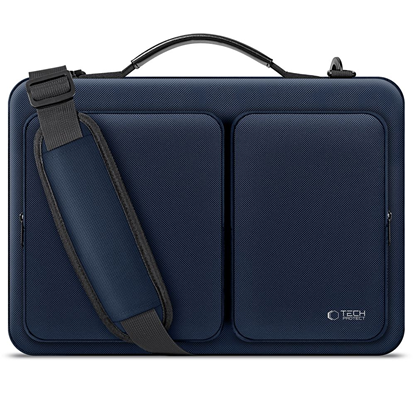 Attēls no TECH-PROTECT DEFENDER BAG LAPTOP 13-14 NAVY BLUE