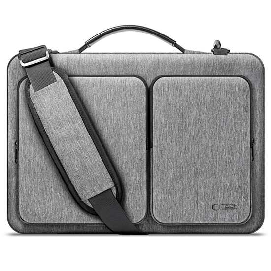 Picture of TECH-PROTECT DEFENDER BAG LAPTOP 13-14 CRAYON GREY